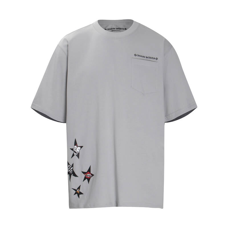 Chrome Hearts Mattyboy Limited Edition Graffiti Lips T-Shirt 6018