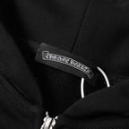 Chrome Hearts Triple Cross Script Sleeve Zip Up Hoodie 7019