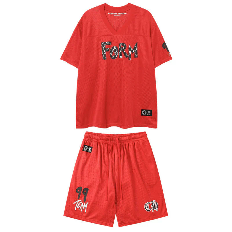 Chrome Hearts x Matty Boy PPO Form Team Mesh Warm Up Jersey T-Shirt 9996-1