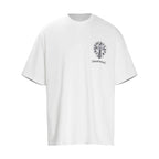 Chrome Hearts Double Exposure Horse Hoof Cross T-Shirt 6006
