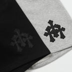 Chrome Hearts Cemetery Leather Cross Patch Paper Jam Shorts
