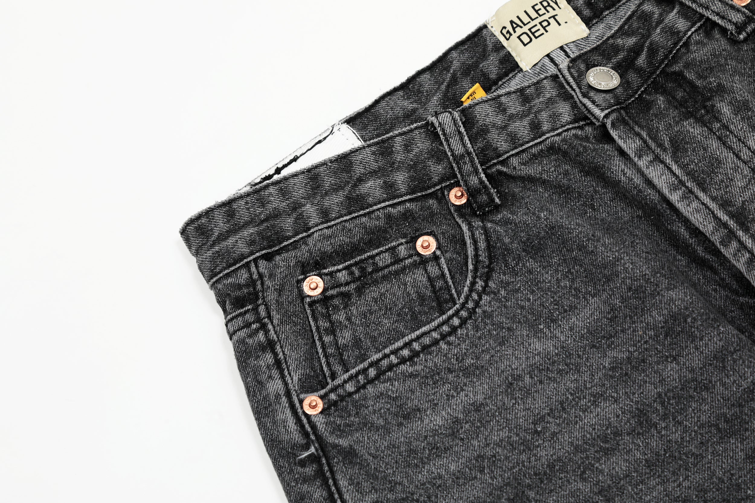 Chrome Hearts Gallery Dept Cross Patch Flare Denim Jeans