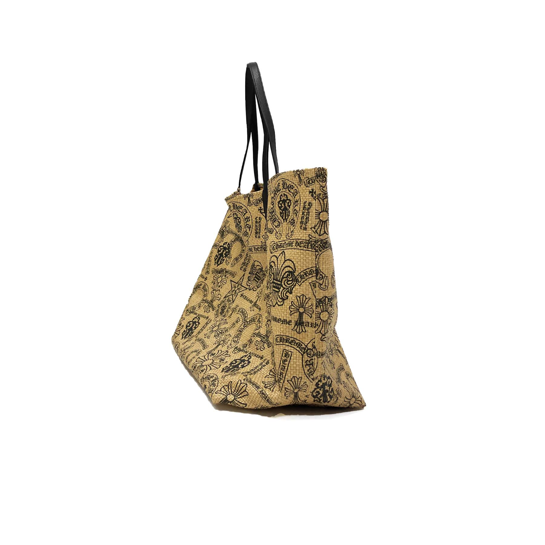 Chrome Hearts Straw Beach Bag