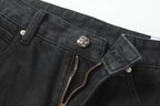 Chrome Hearts Cross Patch Denim Jeans 9981