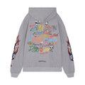 Chrome Hearts Matty Boy Flame Floral Sleeves Hoodie 7013