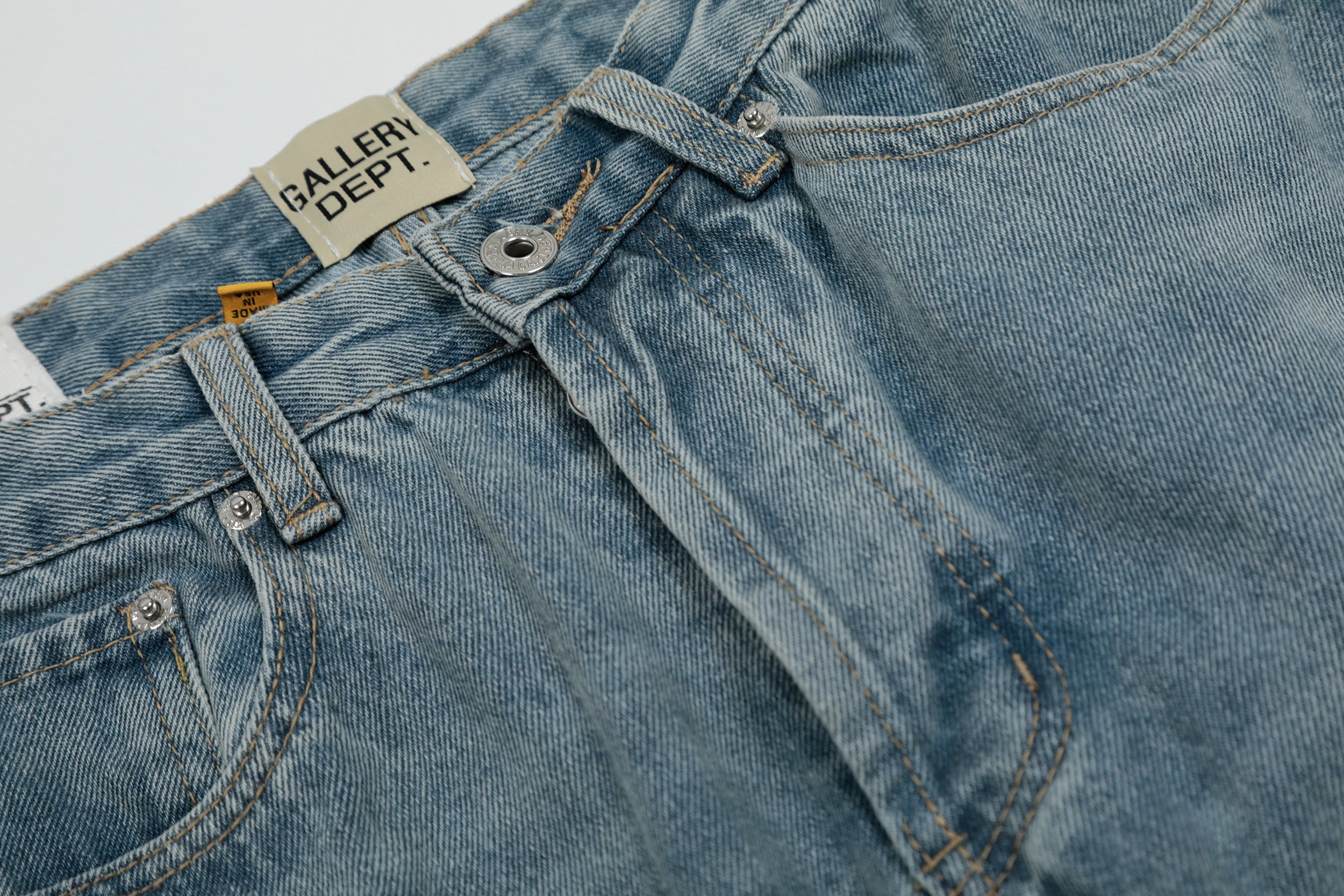 Chrome Hearts Gallery Dept Cross Patch Flare Denim Jeans 8146