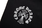 Chrome Hearts Letter Printed Long Cross Flower Arm Zipper Sweatshirt 5007