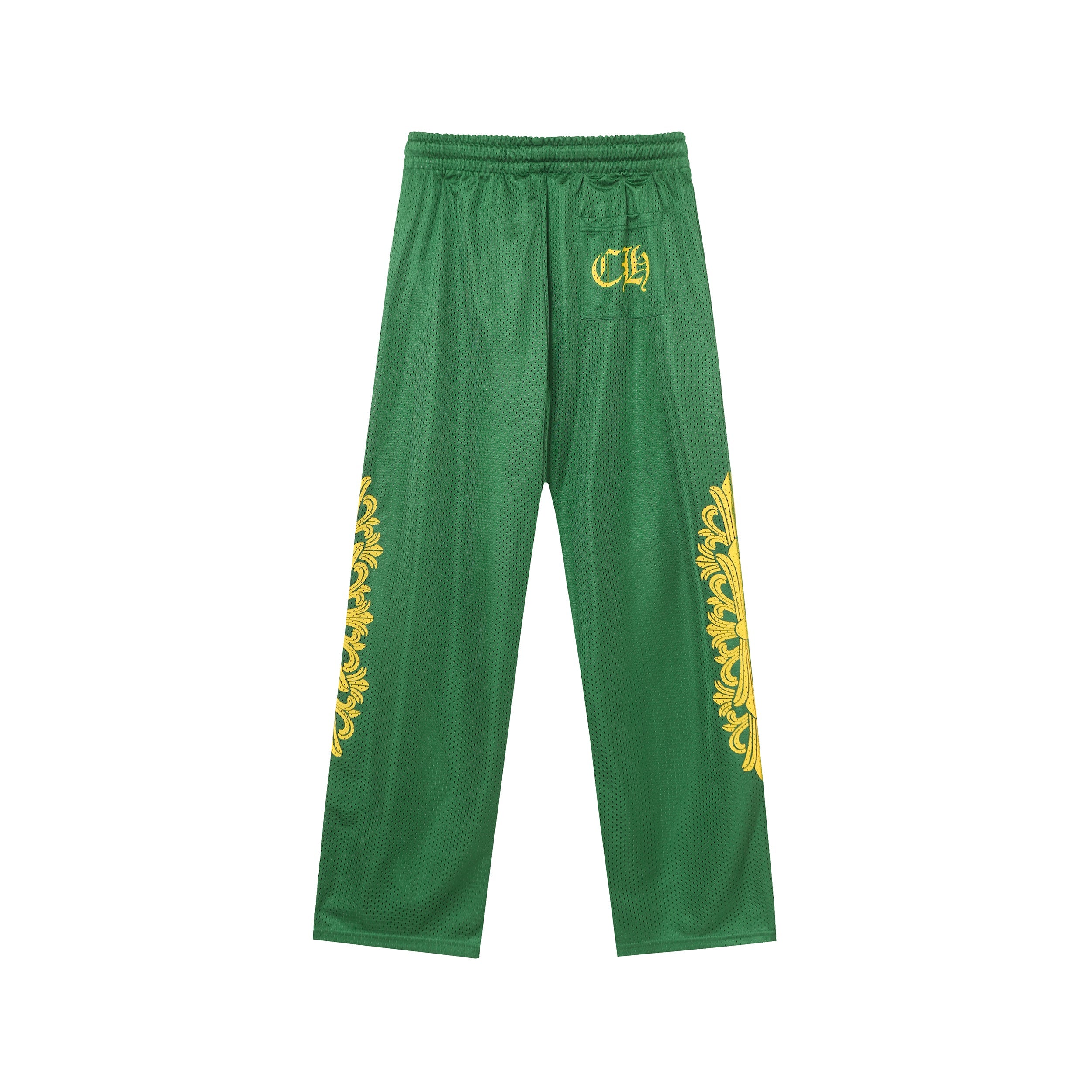 Chrome Hearts Mattyboy graffiti red mesh track pants 9997