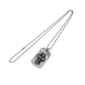 Chrome Hearts TINY CH CROSS CUTOUT DOG TAG