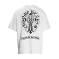 Chrome Hearts Double Exposure Horse Hoof Cross T-Shirt 6006