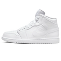 Air Jordan 1 Mid 'Triple White' (2022)