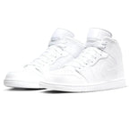Air Jordan 1 Mid 'Triple White' (2022)